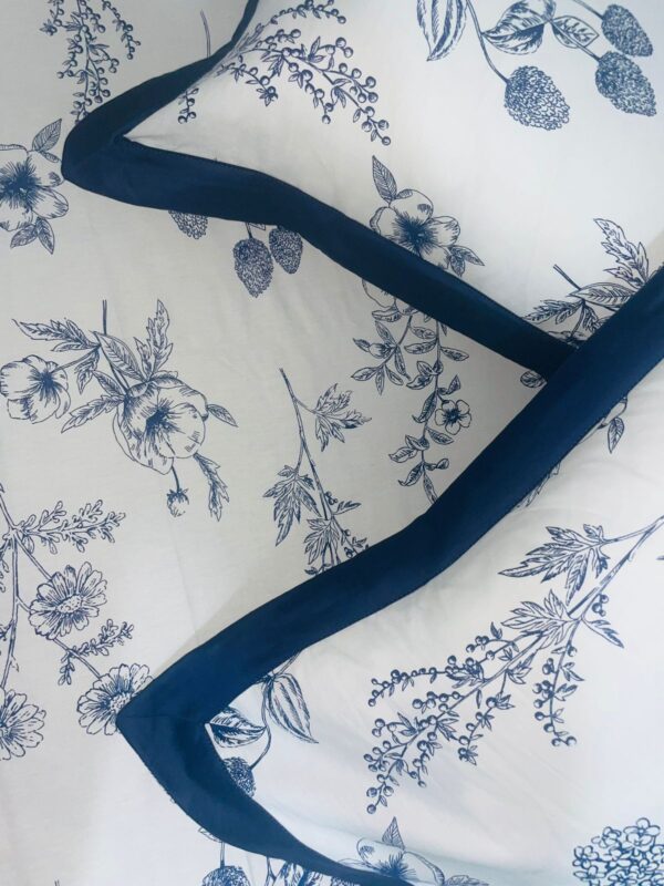 VINTAGE BLUE FLORAL BEDDING - Image 4