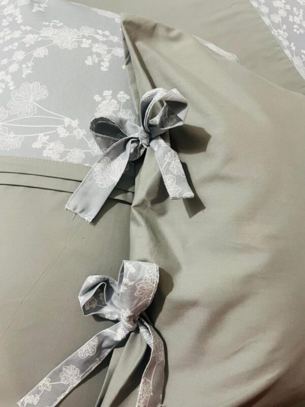 FLORAL WHISPER - ( PIN TUCK WITH BOW TIES) - Image 4
